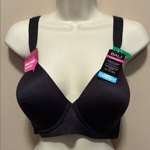 Bali Women's Black Wirefree Comfort Bra